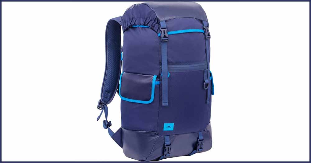 نمونه آبی رنگ از کوله‌پشتی‌های هیبریدی (Hybrid Backpacks)