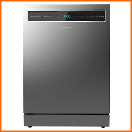 معرفی بهترین برند ایرانی و خارجی ماشین ظرفشویی در 2025 12 ماشین ظرفشویی هوشمند 14 نفره اسنوا مدل SDW-A20S استیل
