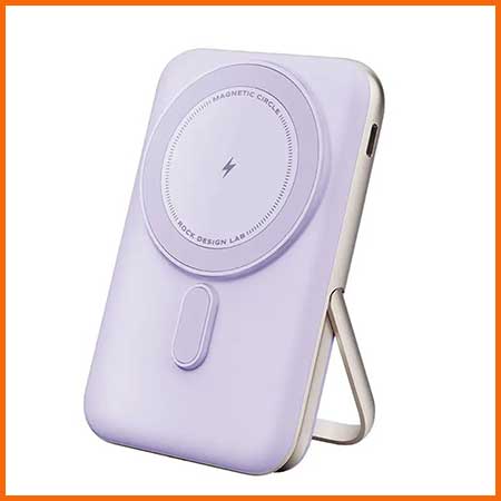 پاوربانک فست شارژ وایرلس 30 وات 10000 راک P30