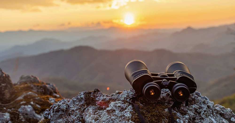 دوربین شکاری در کوهنوردی