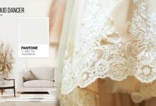 رنگ سفید ابری در لباس و دکوراسیون منتخب رنگ سال 2026
